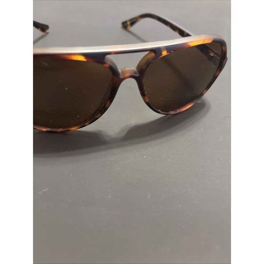 Electric Elsinore Polarized Sunglasses Retro Aviator Tortoise Bronze Tint Italy